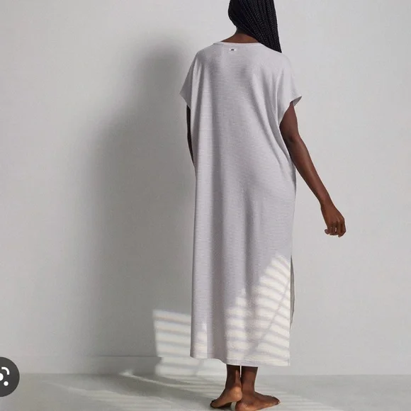 lunya Cooldown Pima Cotton Midi Dress / nightgown - Picture 7 of 7